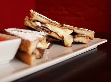 The Morning After dessert sandwich at Better Than Sex is like a dessert grilled cheese, with...