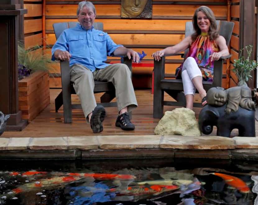 
For Tom and Jennifer Walker, the payoff for their labor of love is simply relaxing by the...