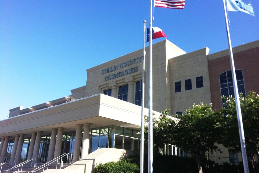 The Collin County Courthouse in McKinney.
