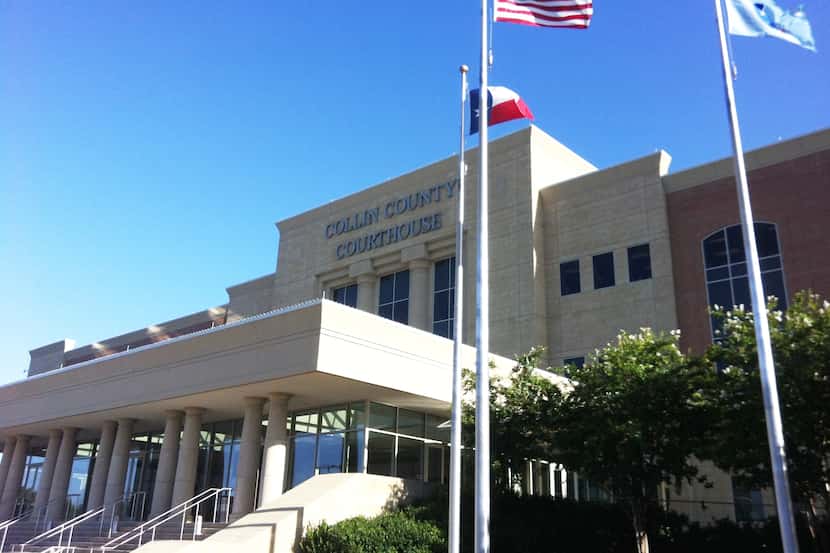 Collin County Courthouse in McKinney.