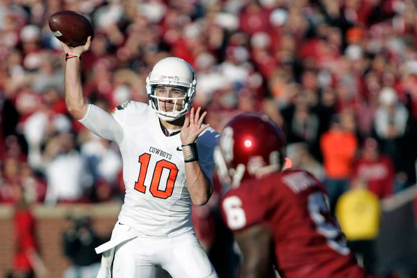 If Clint Chelf is named as the Oklahoma State starter, he'll have a shot at revenge against...