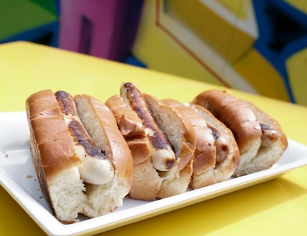 The hot dogs at Trinity Groves' new beer garden will be from Hofmann Hots. Remember them?