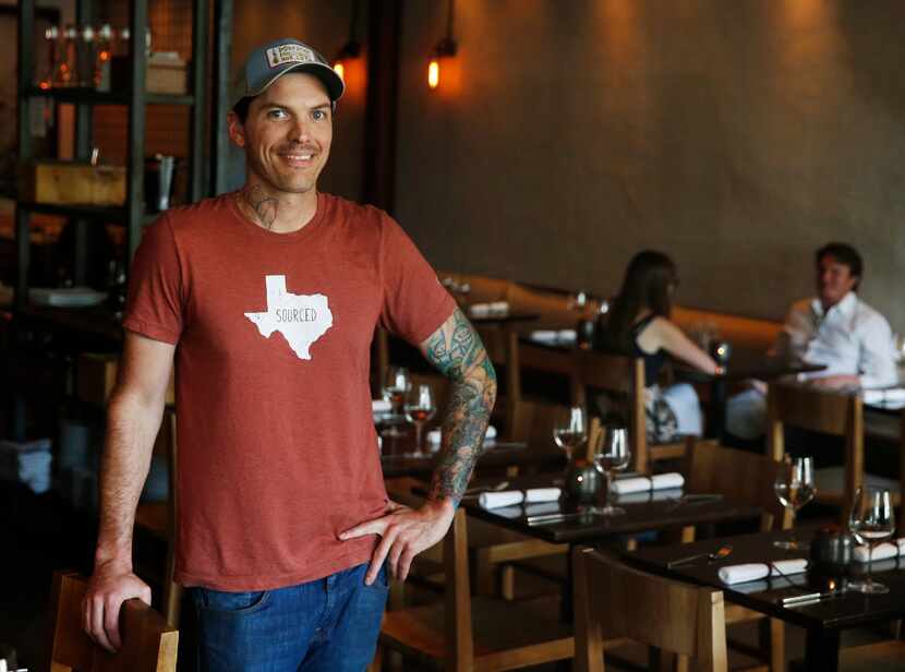 Chef Matt McCallister at his restaurant FT33 in Dallas 