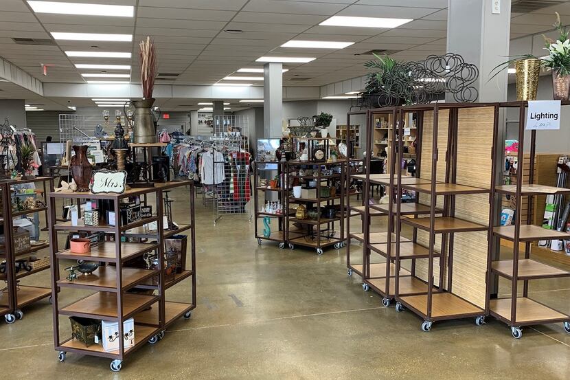 The All Community Outreach resale shop got a facelift. Shelves full of home goods are ready...