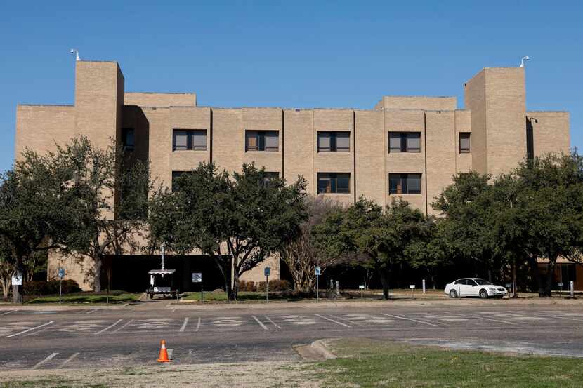 The former University General Hospital seen on Jan. 11 in Dallas.