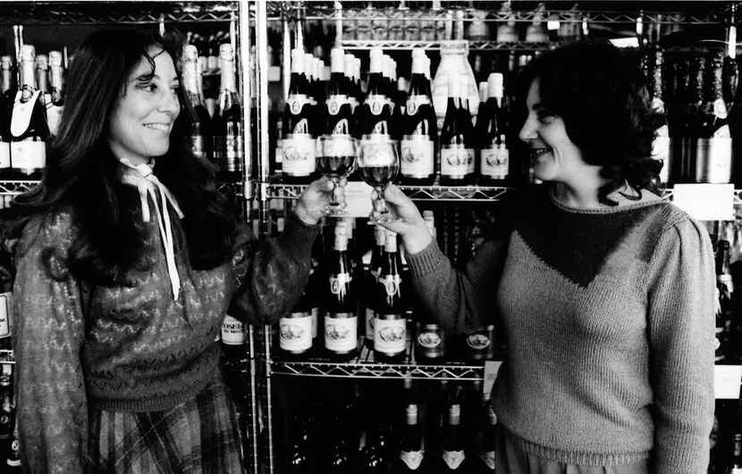 Sisters Martha Zelzer and Carol Zelzer toast their store High Sobriety, which sells only...