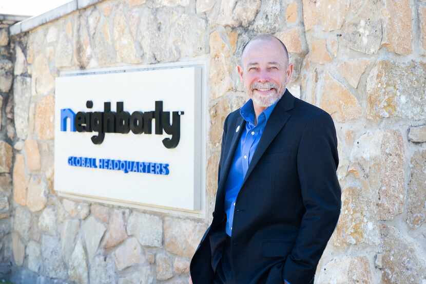 Mike Bidwell, president and CEO of Neighborly, a Waco and Irving-based company that owns...