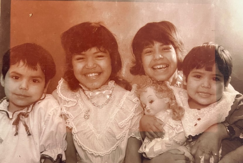 From left, the four daughters of Delfina Lira Negrete and Camerino Lira: Nancy, Marta,...