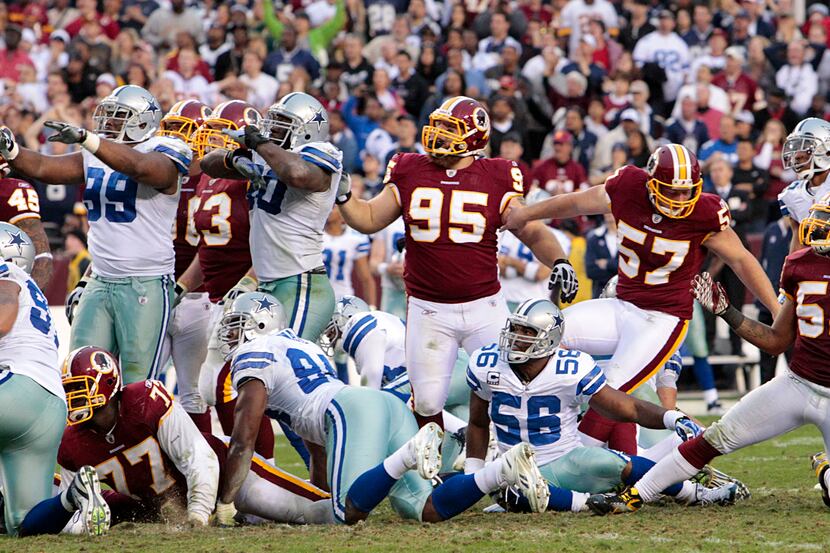 Week 17 At Washington Redskins: WIN. Robert Griffin III has a chance to keep the Cowboys out...