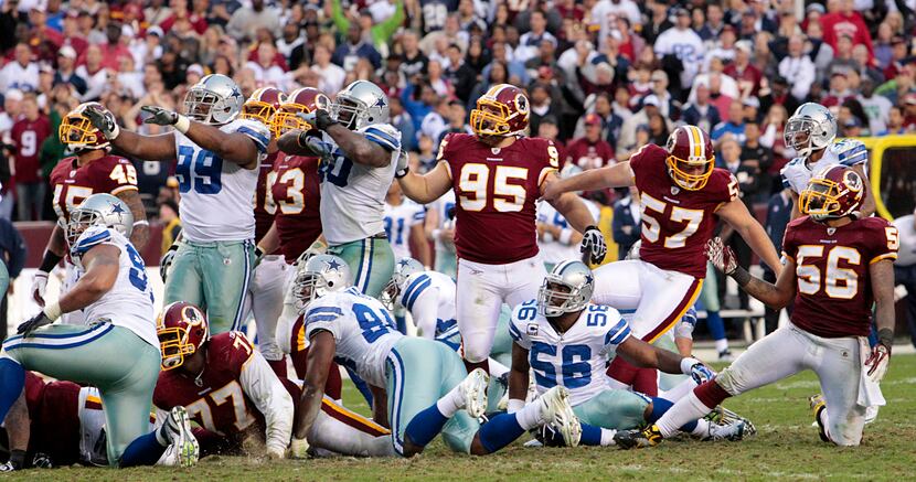 Week 17 At Washington Redskins: WIN. Robert Griffin III has a chance to keep the Cowboys out...