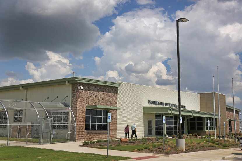The Prairieland Detention Center opened in January in Alvarado, about an hour south of...