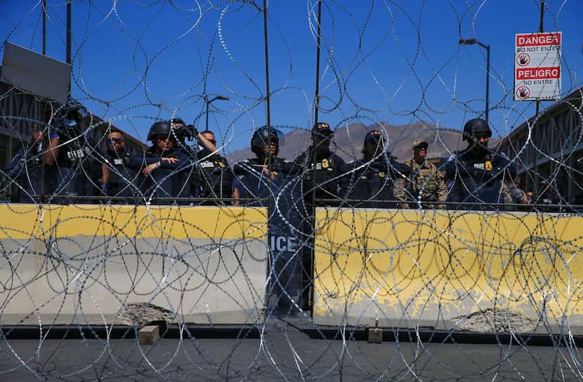 At the Texas-Mexico border, Customs and Border Protection (CBP) agents temporarily shut down...