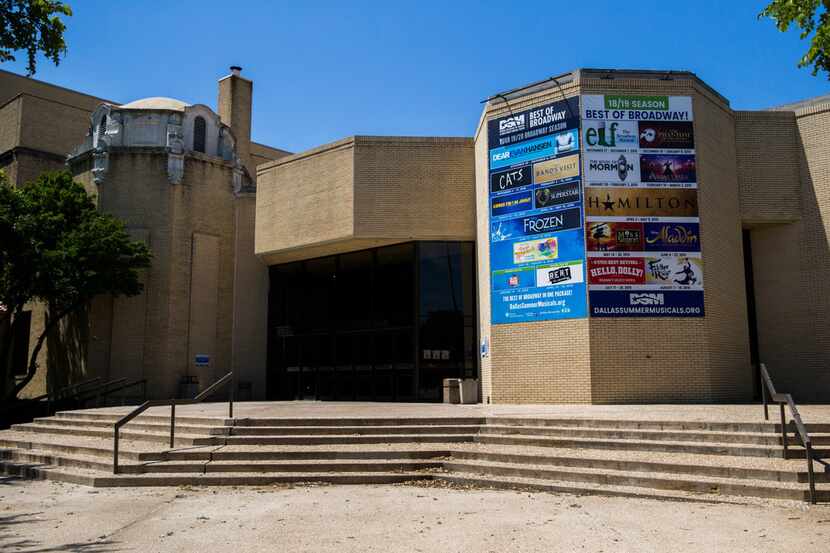 The Music Hall at Fair Park, shown on June 18, 2019, has had leaks for a long time, recalls...