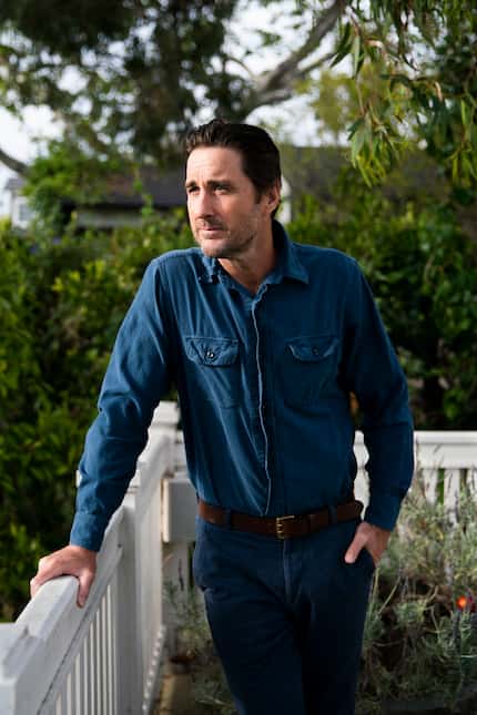 Luke Wilson poses for a portrait at his home in California on Thursday, April 22, 2021.
