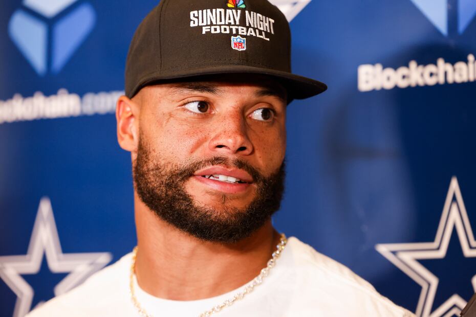 Dak Prescott's Ballcap Is From The Metroplex