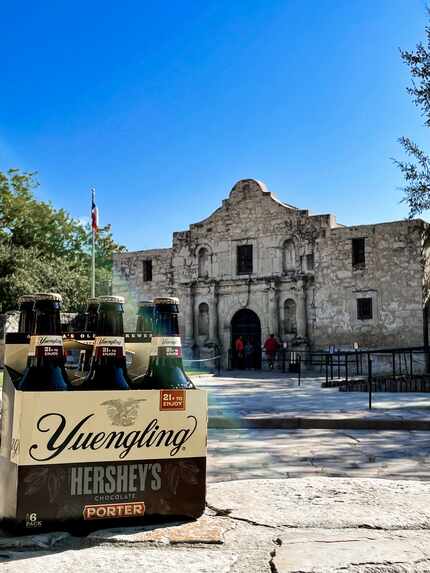 Yuengling Hershey's Chocolate Porter, at the Alamo? It's all because of its launch in Texas.