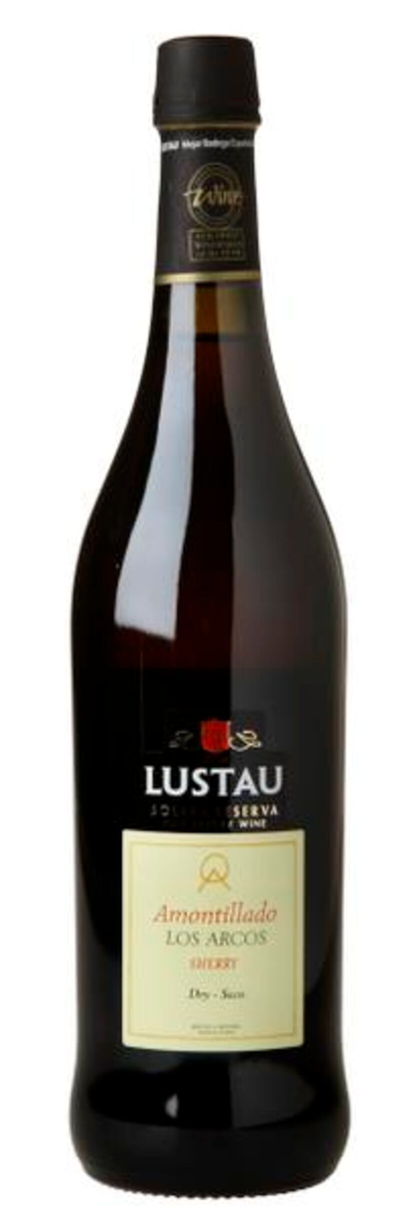 
Lustau "Los Arcos" Dry Amontillado Sherry. Because sherry is a blend of consecutive...