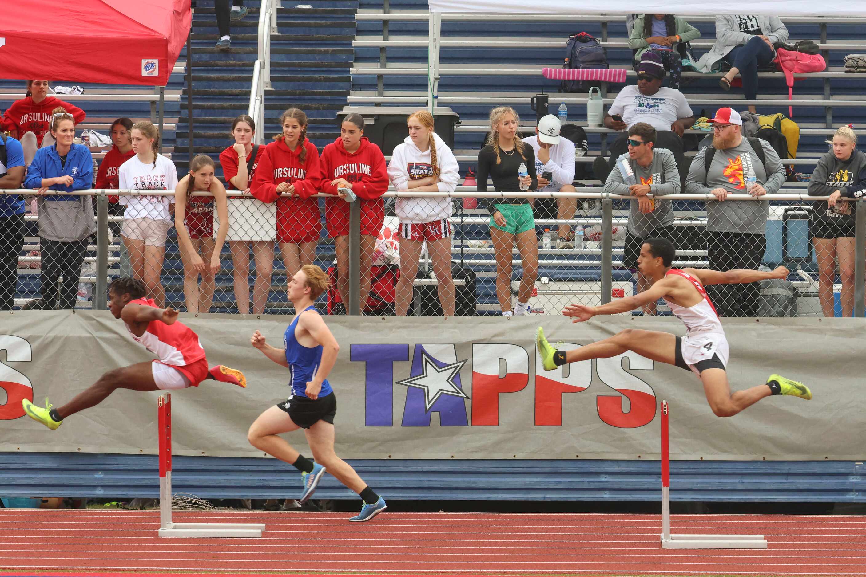 Photos Dallasarea athletes compete at the TAPPS state track and field