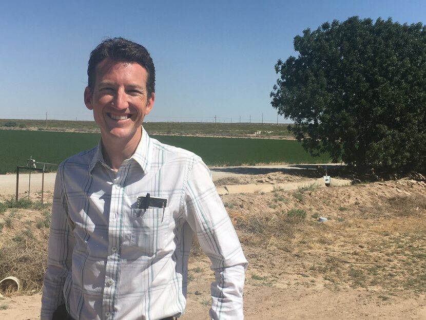 Shannon Ivey is a fourth-generation pecan farmer in Tornillo, about 45 minutes southeast of...