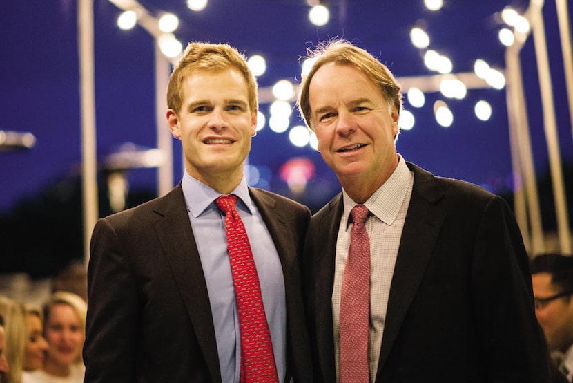 Nick Boulle and his father, Denis Boulle.