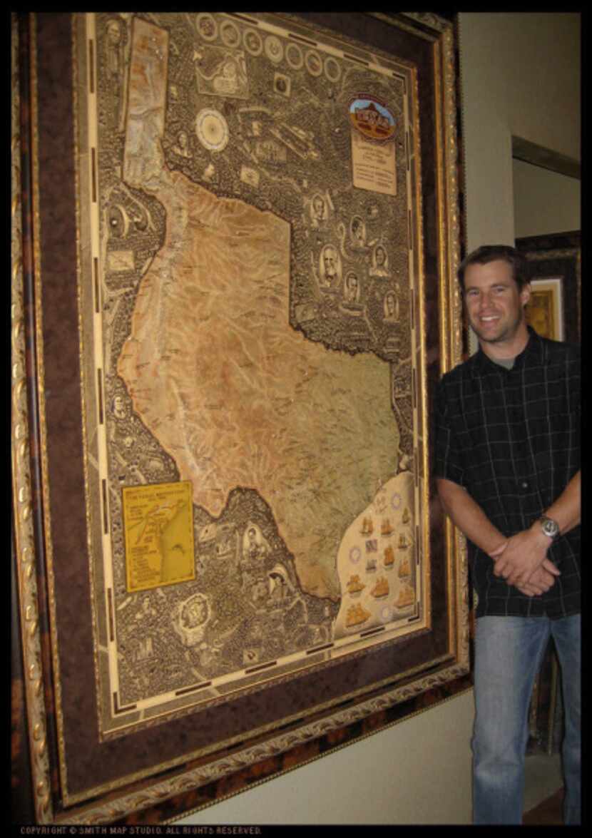 Self-described map nerd Christopher Smith’s passion was kindled by his father’s hand-drawn...
