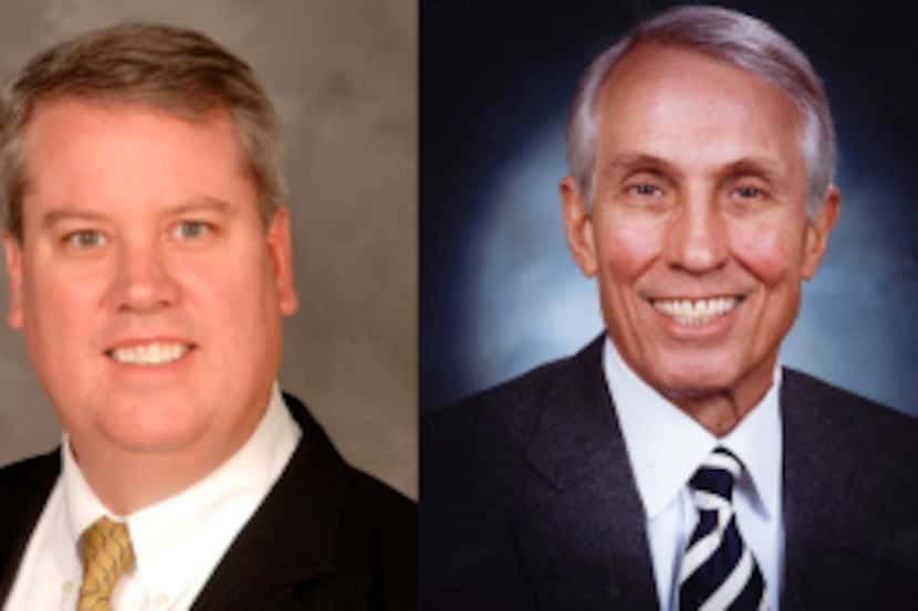  John D. Buchanan, left, will succeed Jon w. Bilstrom as head of legal affairs at Comerica...