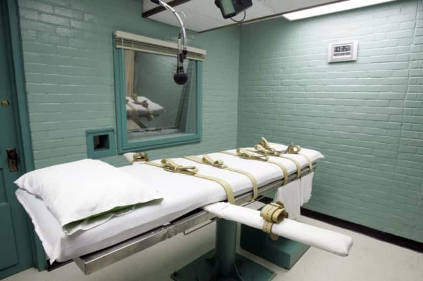  The death chamber of the Texas Department of Criminal Justice in Huntsville in 2008.