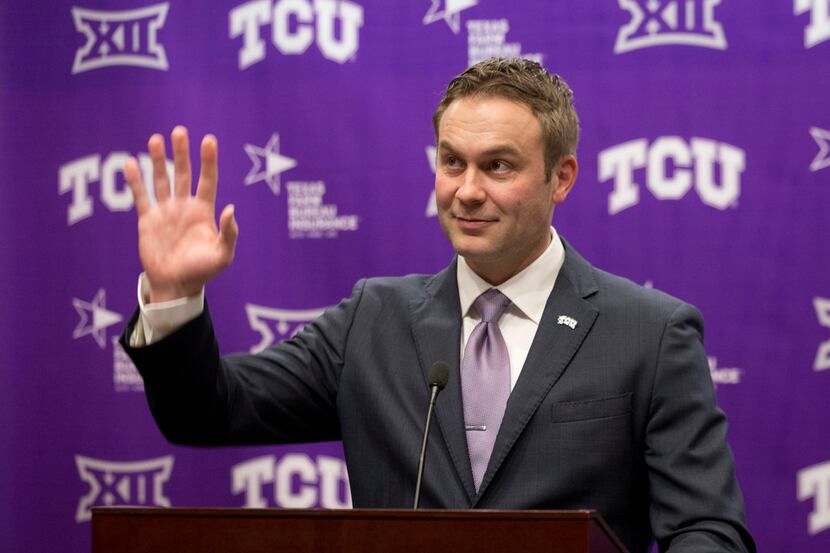 TCU announced Jeremiah Donati as its next athletic director at a press conference Monday,...