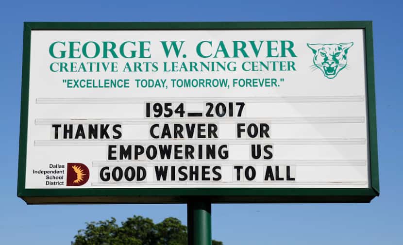 For more than 60 years Carver elementary served children from West Dallas, mostly from...