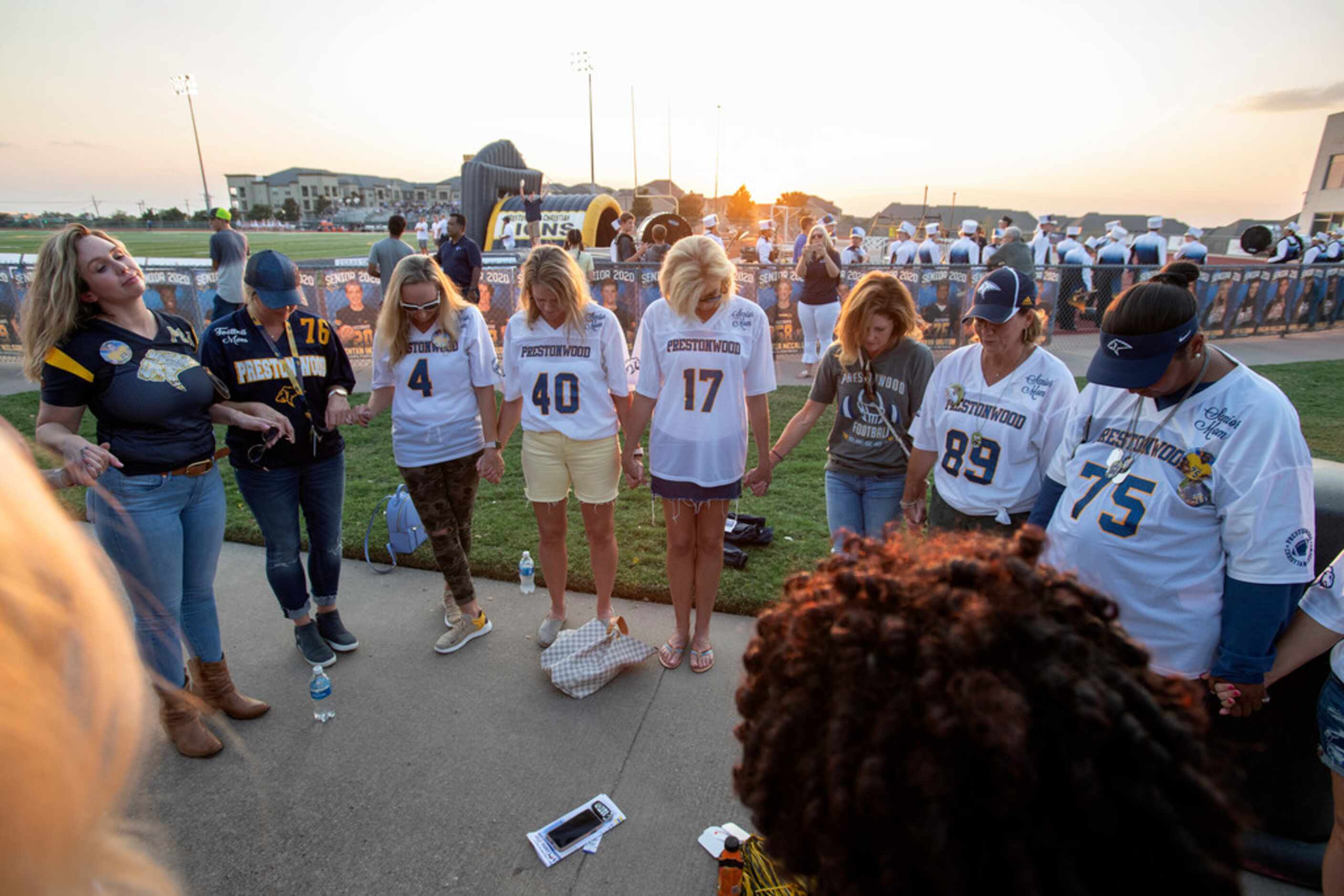 Plano Prestonwood Christian senior quarterback Jacob Switzer (12) prepares to throw a pass...