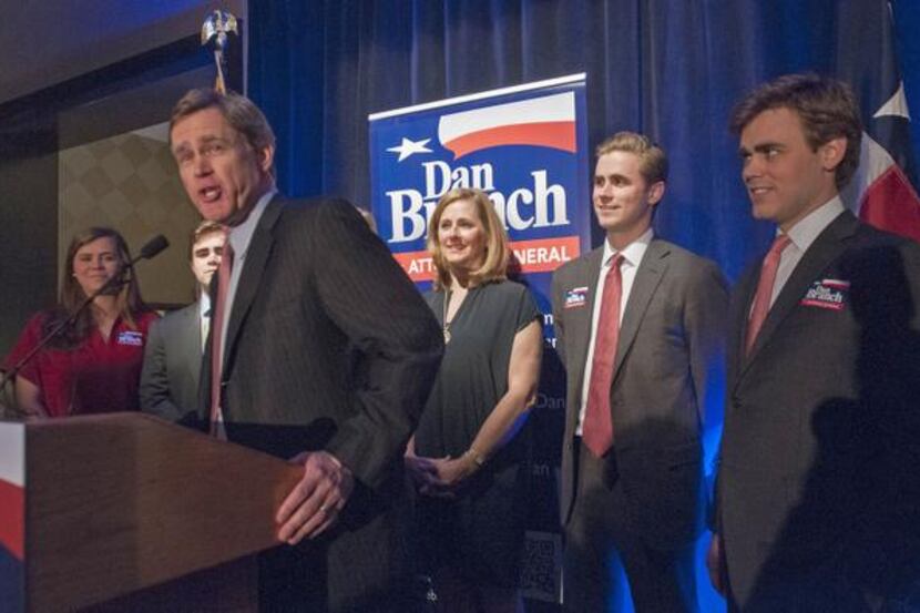 
Dan Branch, a state representative from Dallas, has to persuade hard-line conservatives to...