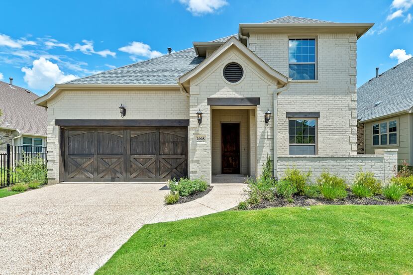 Orchard Flower, a 55-plus community in Flower Mound, features energy-efficient single-story...