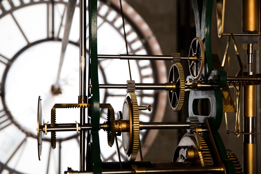 The clock parts are so fragile that Roeser will need an extra hand. Tony Clower, a metal...