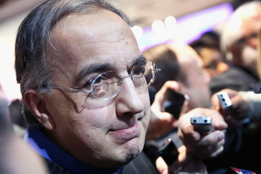 DETROIT, MI - JANUARY 13:  Sergio Marchionne, Chairman and CEO of Chrysler Group LLC, fields...