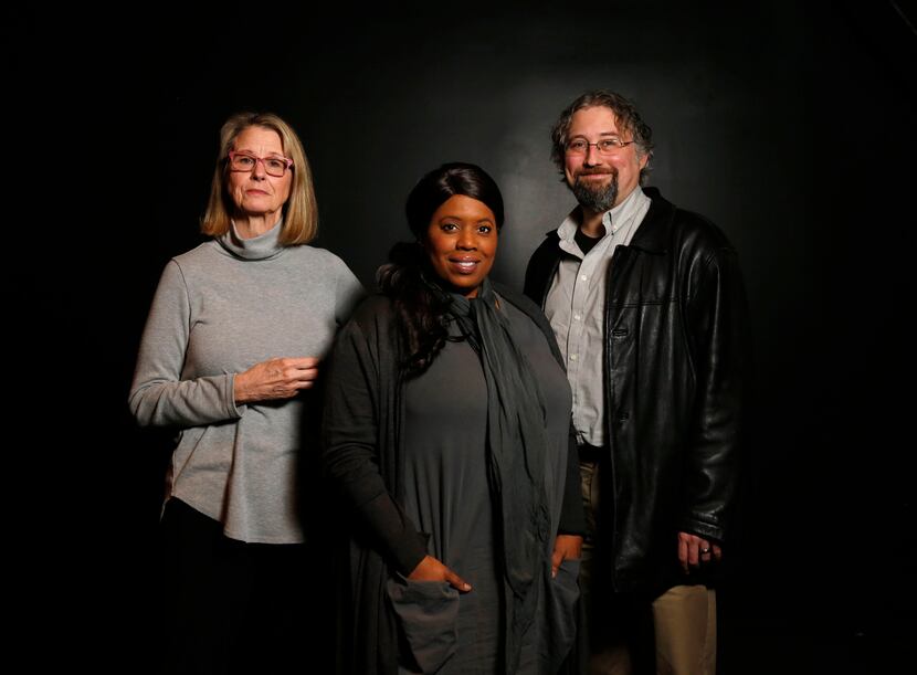 From left: Cindee Mayfield, Detra Payne and Brian Witkowicz play the older generation in...