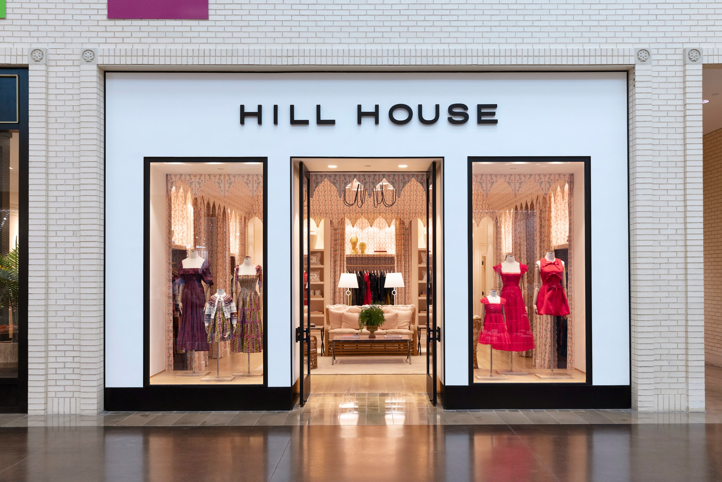 Hill House Home opened at NorthPark Center on Wednesday, Oct. 30. The store is the brand's...