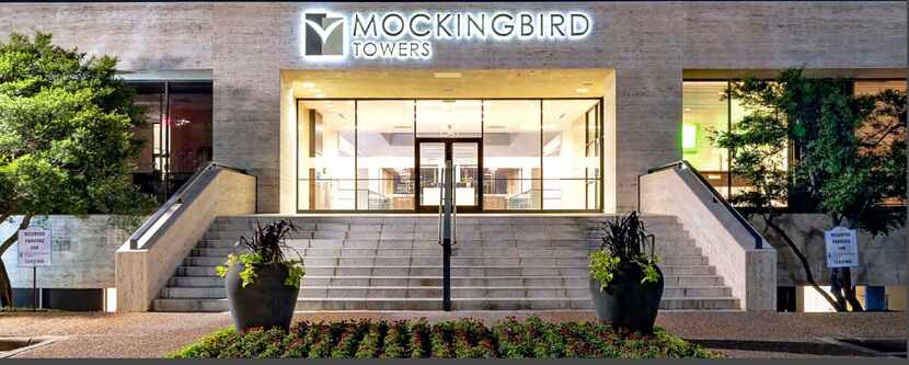 Mockingbird Towers includes two 12-story buildings.