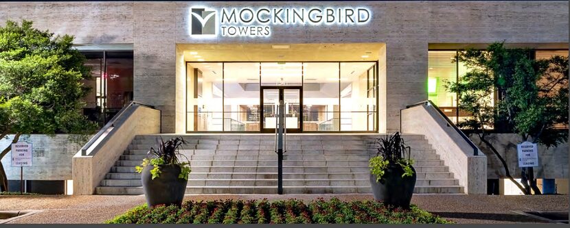 Mockingbird Towers includes two 12-story buildings.