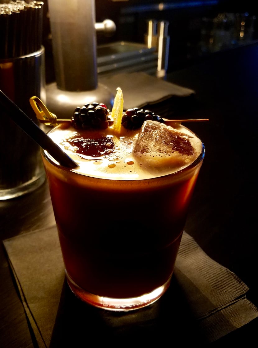 At members-only Network Bar, James Slater's Malta was berry berry good.