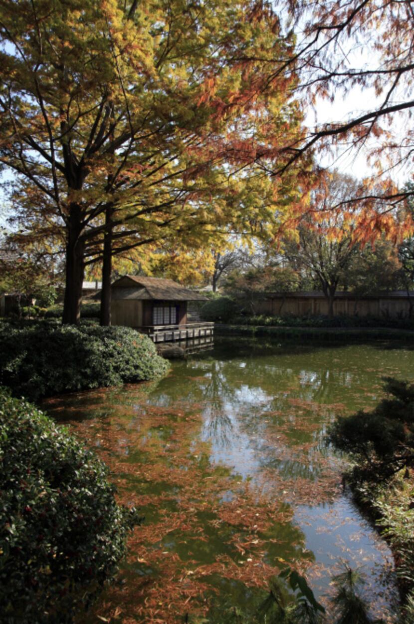 The Japanese Garden at the Fort Worth Botanic Garden is part of a new book called "Quiet...