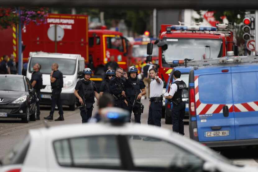 A priest was killed in Saint-Etienne-du-Rouvray, northern France, on July 26 when men armed...