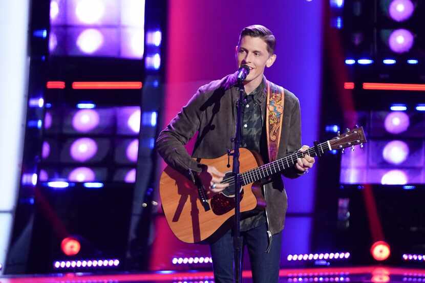 Rockwall resident Clint Sherman performs on the past season NBC's "The Voice." The...