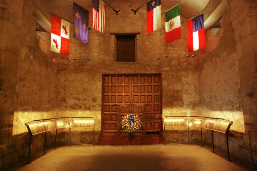 The Alamo contains plaques honoring the Texas revolutionaries who died there. In his book,...