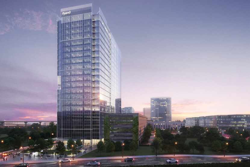 The new Plano high-rise will open in May 2024.