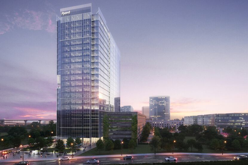 The 24-story Plano high-rise will open in early 2024.