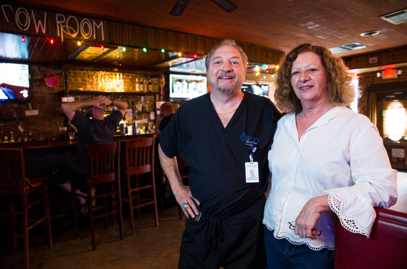 Owners Joe and Rosie Nagy at The Elbow Room, which they are being forced to close later this...