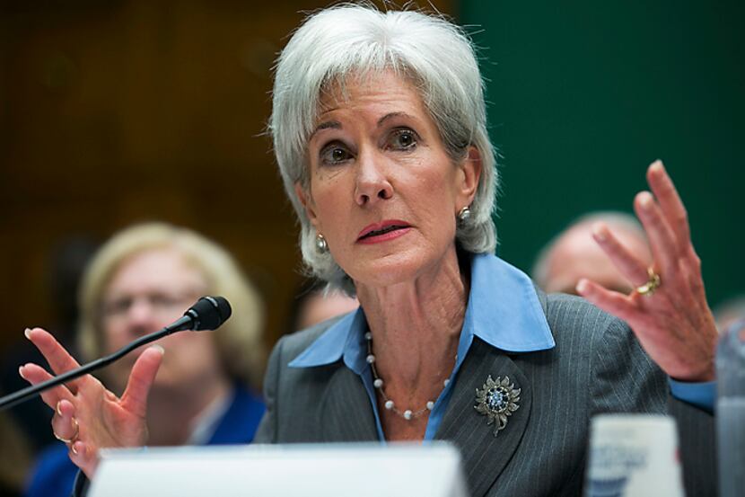 Health and Human Services Secretary Kathleen Sebelius testifies before the House Energy and...