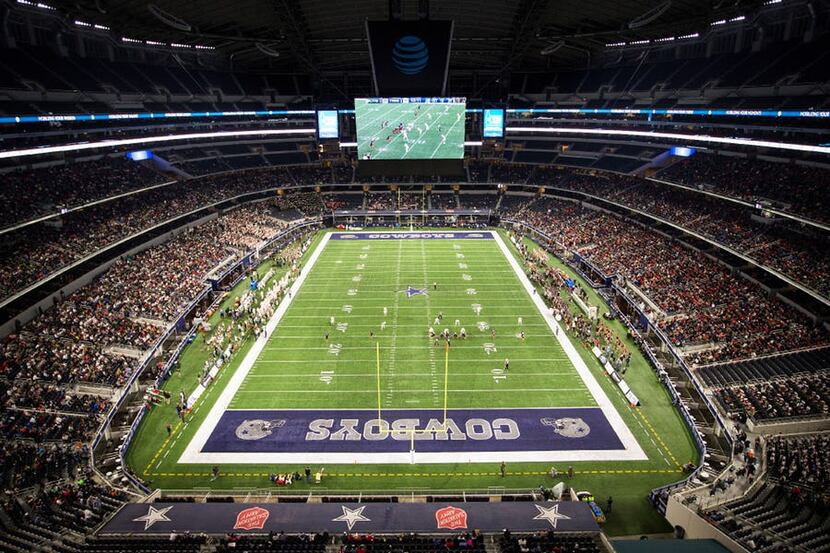 File photo from the 2016 UIL state football championships at AT&T Stadium in Arlington.