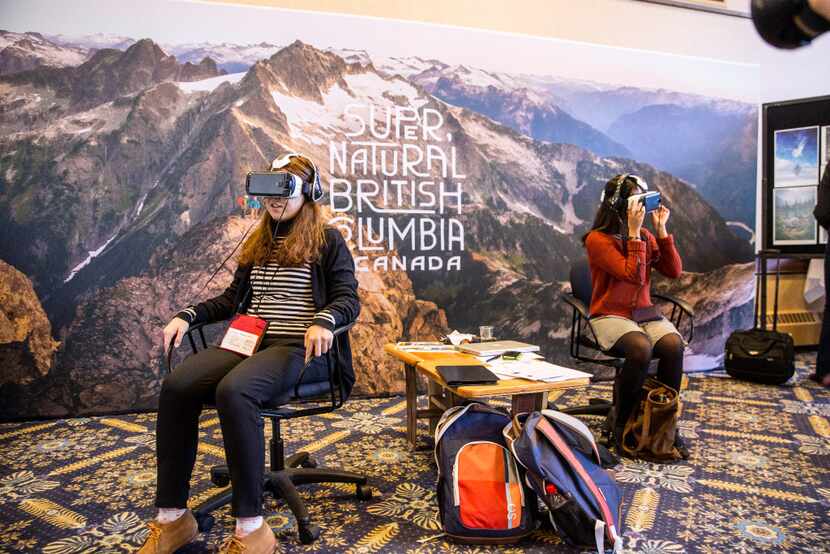 Using Oculus Rift technology, viewers are immersed into British Columbia's winter sports via...