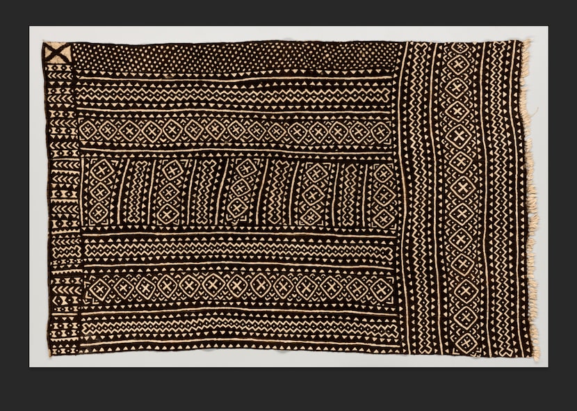 The tightly constructed geometries of mud cloth began to catch the eyes of Western fashion...